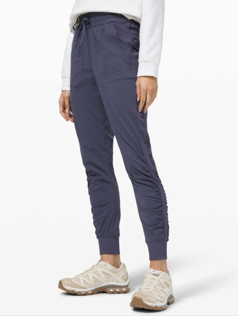 NWOT Lululemon Beyond the Studio Jogger. High Rise. Cadet Blue. 27". Size 0.